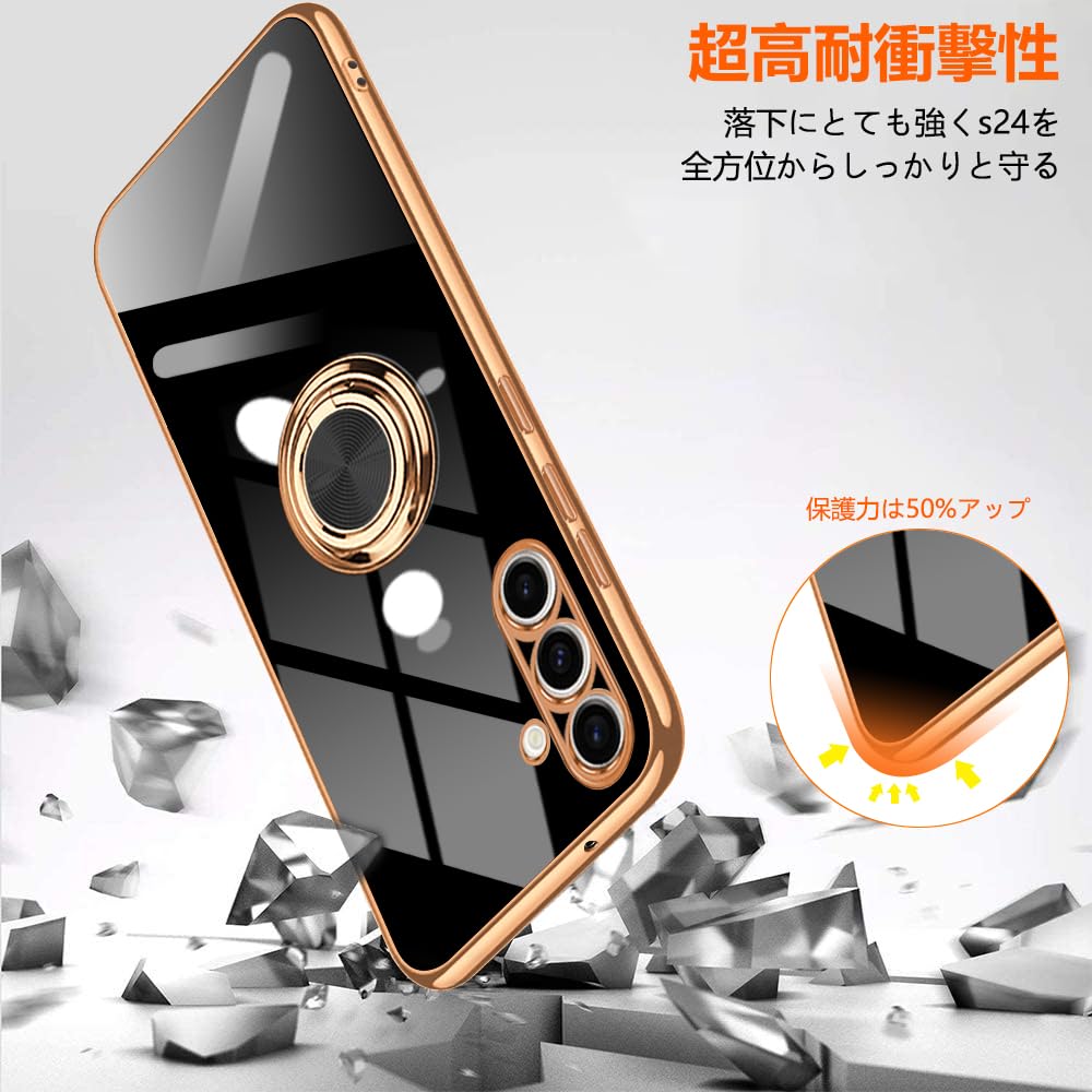 Amazon.co.jp: BOOERUL Google Pixel 9 Pro XLケース リング付き TPU